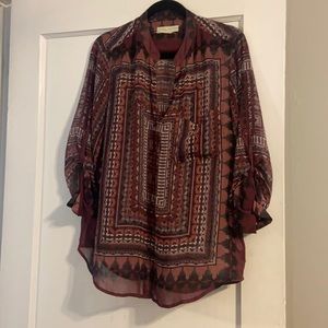 Urban Outfitters Aztec button down